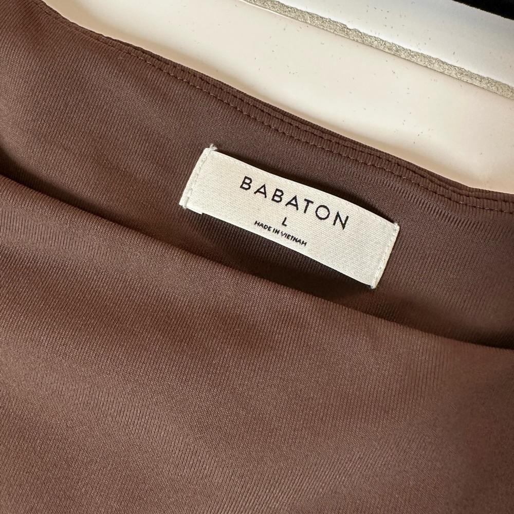 Aritzia Babaton Midi Dress in Brown